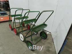 Saf-T-Cart 2 Wheel Welding Dual Cylinder Cutting Torch Dolly Truck Cart Lot of 4