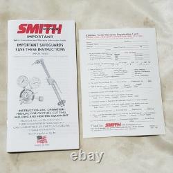 Smith Lifetime Welding Cutting Torch Set MC509 Attachment WH100 Handle MC12-1