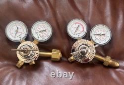 Smith Regulator Set 30-100-540 Oxygen 30-15-510 Acetylene Cutting Welding Torch