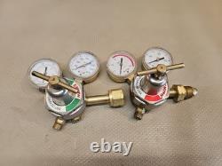 Smith Regulator Set H1710C-540 Oxygen H1721C-510 Acetylene Cutting Welding Torch