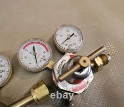 Smith Regulator Set H1710C-540 Oxygen H1721C-510 Acetylene Cutting Welding Torch