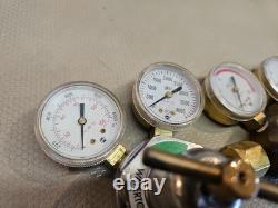 Smith Regulator Set H1710C-540 Oxygen H1721C-510 Acetylene Cutting Welding Torch