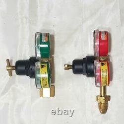 Smith Regulator Set H1910D-540 Oxygen H1945C-510 Acetylene Cutting Welding Torch