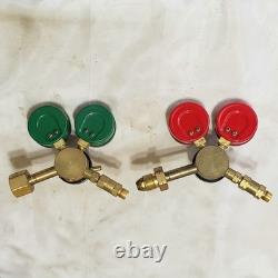 Smith Regulator Set H1940C-540 Oxygen H1945C-510 Acetylene Cutting Welding Torch