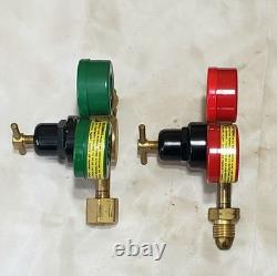 Smith Regulator Set H1940C-540 Oxygen H1945C-510 Acetylene Cutting Welding Torch
