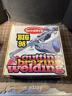 Smith's Big 98 Model 98-510-L cutting brazing welding torch kit rare nice