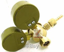 Solid Brass ACETYLENE Regulators 4 Welding Fit Victor Gas Torch Cutting