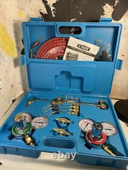 Stark USA Stark Professional Gas Gas Welding Cutting Torch Kit Portable Oxy Acet
