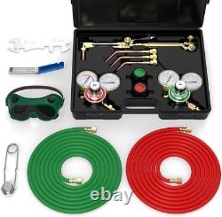 TOOLIOM Oxygen & Acetylene Torch Kit, Gas Cutting Welding Torch Set Welder Tools