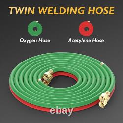 TOOLIOM Oxygen & Acetylene Torch Kit, Gas Cutting Welding Torch Set Welder Tools