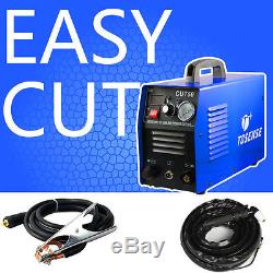 TOSENSE Housing handing CUT50 air Plasma Cutter cutting Machine 110/220V+Torches