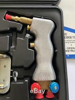 The HENROB 2000 Oxy-Aceletylene Welding & Cutting Gun Torch System VINTAGE NEW
