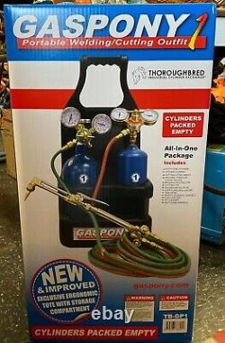 Thoroughbred GASPONY1 Portable Welding/Cutting Torch Outfit TB-GP1