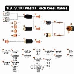 Torch Electrodes Torch Nozzle For Welding Tools 100 Pcs Cutting Torch Durable