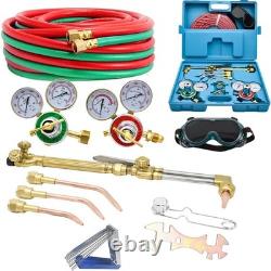 Torch Kit, Portable Gas Cutting Torch and Welding Kit with Acetylene Oxygen Gas
