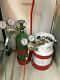 Torch Kit withHose Oxygen& Acetylene Tanks Smith tip for Cutting Welding/ Brazing