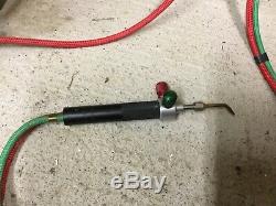Torch Kit withHose Oxygen& Acetylene Tanks Smith tip for Cutting Welding/ Brazing
