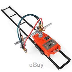 Torch Track Burner CG1-30 Gas Cutting Machine Cutter with 2x1.8m Rail Track 110V