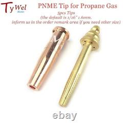 TywelMaster Gas Cutting Torch NM250 Acetylene Propane Nozzle Tips Welding Cutter