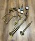 UNI-WELD Acetylene Gas Welding & Cutting Torch Kit with Regulator, Gauges, Tips