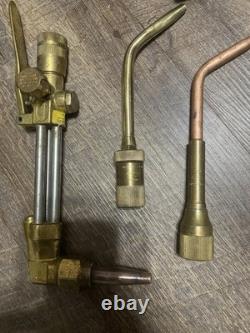 UNI-WELD Acetylene Gas Welding & Cutting Torch Kit with Regulator, Gauges, Tips