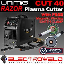 UNIMIG Razor Cut 40 Plasma Cutter + SC80 TORCH + Clamp, Razorcut Welding U14001K