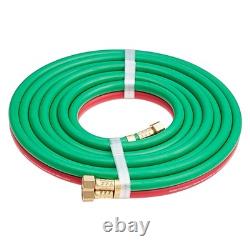 Uimoso Oxygen Acetylene Torch Kit with Check Valves for Gas Welding and Cutting