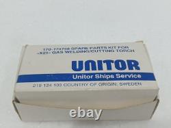 Unitor X21 Oxy Acetylene Welding Cutting Torch Kit Tips & Accessories Incomplete