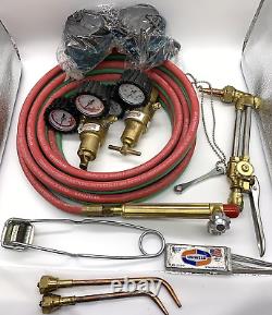 Uniweld Professional Oxygen Acetylene Oxy Welding Cutting Weld Torch Kit