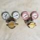 Uniweld Regulator Set R-RO Oxygen R-MC2 Acetylene MC For Cutting Welding Torch