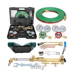 Upgraded Oxygen and Acetylene Gas Torch and Welding Kit Portable Cutting Torc