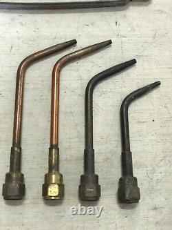 Used Victor Cutting Torch Set with Striker & 4 Welding Tips