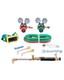 VEVOR Oxygen Acetylene Torch Kit Gas Welding Cutting Torch Kit 12PCS Oxy Acetyle