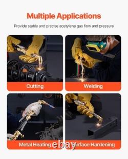 VEVOR Oxygen Acetylene Torch Kit Gas Welding Cutting Torch Kit 12PCS Oxy Acetyle