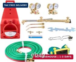 VEVOR Oxygen Acetylene Torch Kit, Gas Welding Cutting Torch Kit, 14PCS Portable