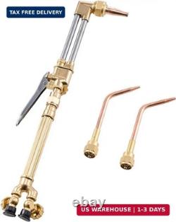VEVOR Oxygen Acetylene Torch Kit, Gas Welding Cutting Torch Kit, 14PCS Portable