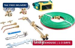 VEVOR Oxygen Acetylene Torch Kit, Gas Welding Cutting Torch Kit, 14PCS Portable