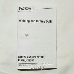 VICTOR CUTSKILL WH370FC-V Cutting Welding Torch Handle 300 Series Heavy Duty