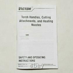VICTOR HD310C Cutting Welding Torch Handle Heavy Duty High Flow 0382-0015