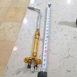 VICTOR/UNIWELD Oxy-Ace Welding Torch, Brass Dual Valves And Fixed Bent Neck Tube