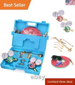 Versatile Oxygen-Acetylene Cutting Torch Kit for Expert Welders & Hobbyists