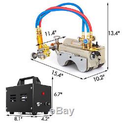 Vevor CG2-11 Magnetic Manual Pipe Cutting Beveling Machine Torch Track Cutter