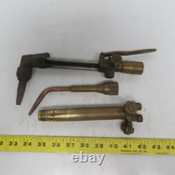 Vickers Model 85 Cutting Welding Brazing Torch Body WithCutting Head & D-85 3pc