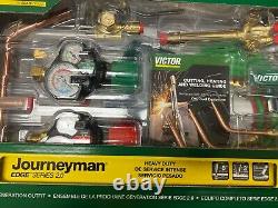 Victor 0384-2101 Journeyman 540/510 Edge 2.0 Gas Welding & Cutting Torch Outfit