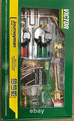 Victor 0384-2101 Journeyman 540/510 Edge 2.0 Welding &Cutting Torch Outfit Set