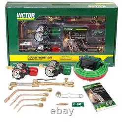 Victor 0384-2101 Journeyman Cutting Welding Torch Kit 540/510 Edge