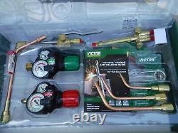 Victor 0384-2101 Journeyman Cutting Welding Torch Kit 540/510 Edge 2.0