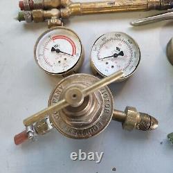 Victor 100C Torch CSR 360A Valve Gauge 450D Oxygen Regulator Welding Cutting