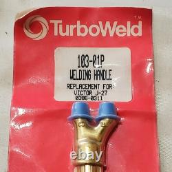 Victor 103-01P Welding Cutting Brazing Torch Handle Aircraft Fits J27 J28 SKH-7A
