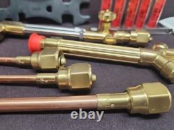 Victor 12pc Cutting and Welding Outfit Set CA370-V, WH36FC Torch, Nozzles, Tips